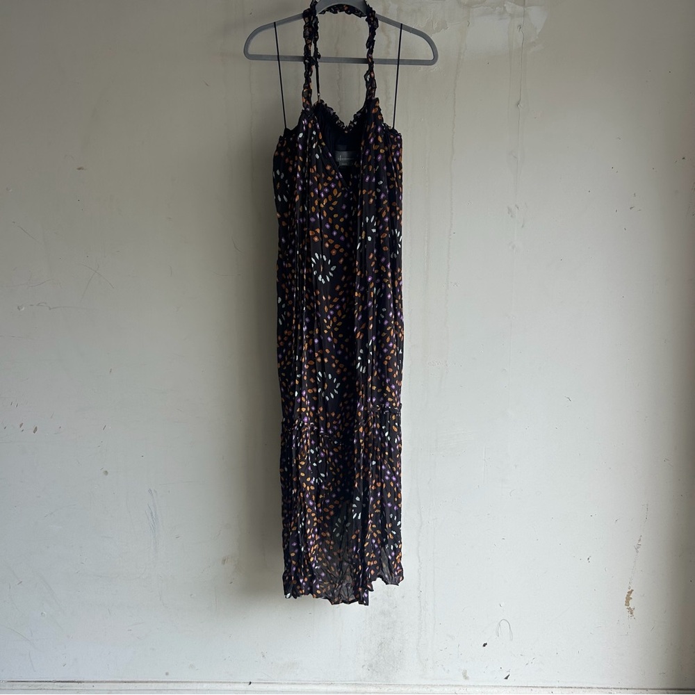 Black Anthropologie Maxi Dress